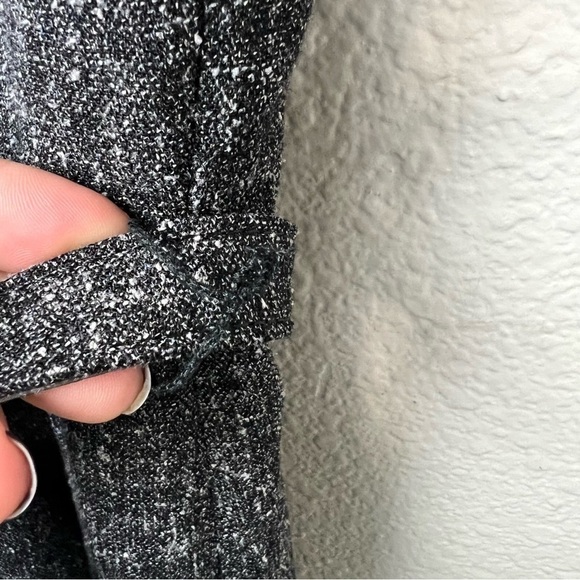 ELIZA J Tweed Asymmetrical Ruffle Sheath Dress Sz 6P - Picture 5 of 8